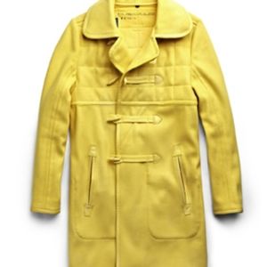 G RAW Wool Duffle Coat Size L